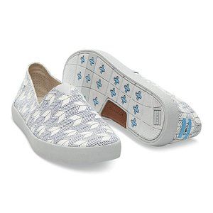 Toms Angora Sashiko Avalon Men's Slip-Ons Size M9.5